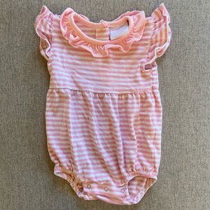 Stitchy Fish bubble romper, size 3 months